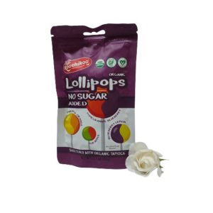 Lollipops sin azúcar orgánicos