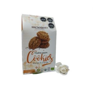 Galletas orgánicas mango y naranja Mesonot