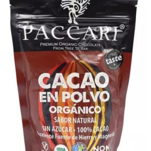 Cacao en polvo Paccari 200 grs